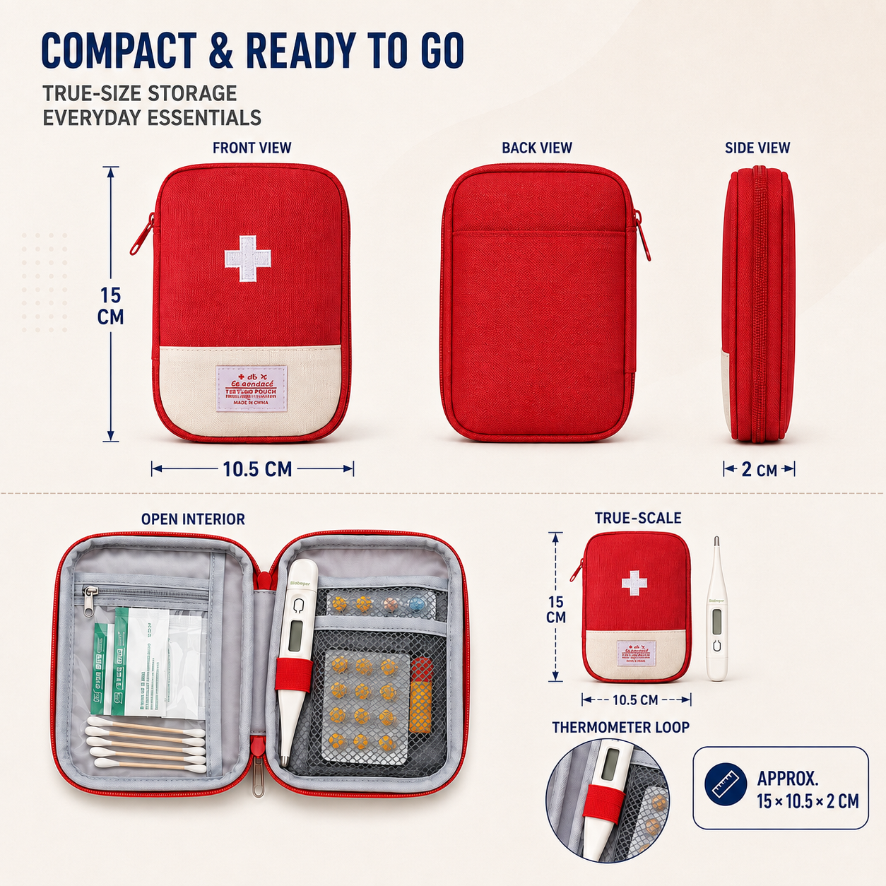 Nordspur | Curastow Portable Zip Medicine Pouch