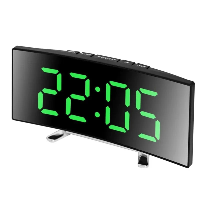 Nordspur | CurvoGlow Curved LED Alarm Clock