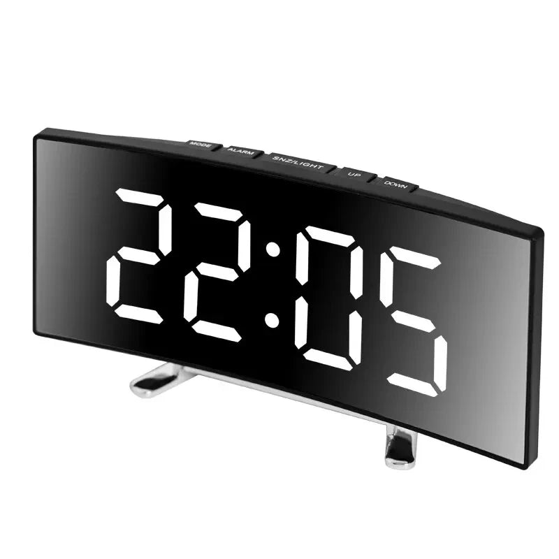 Nordspur | CurvoGlow Curved LED Alarm Clock