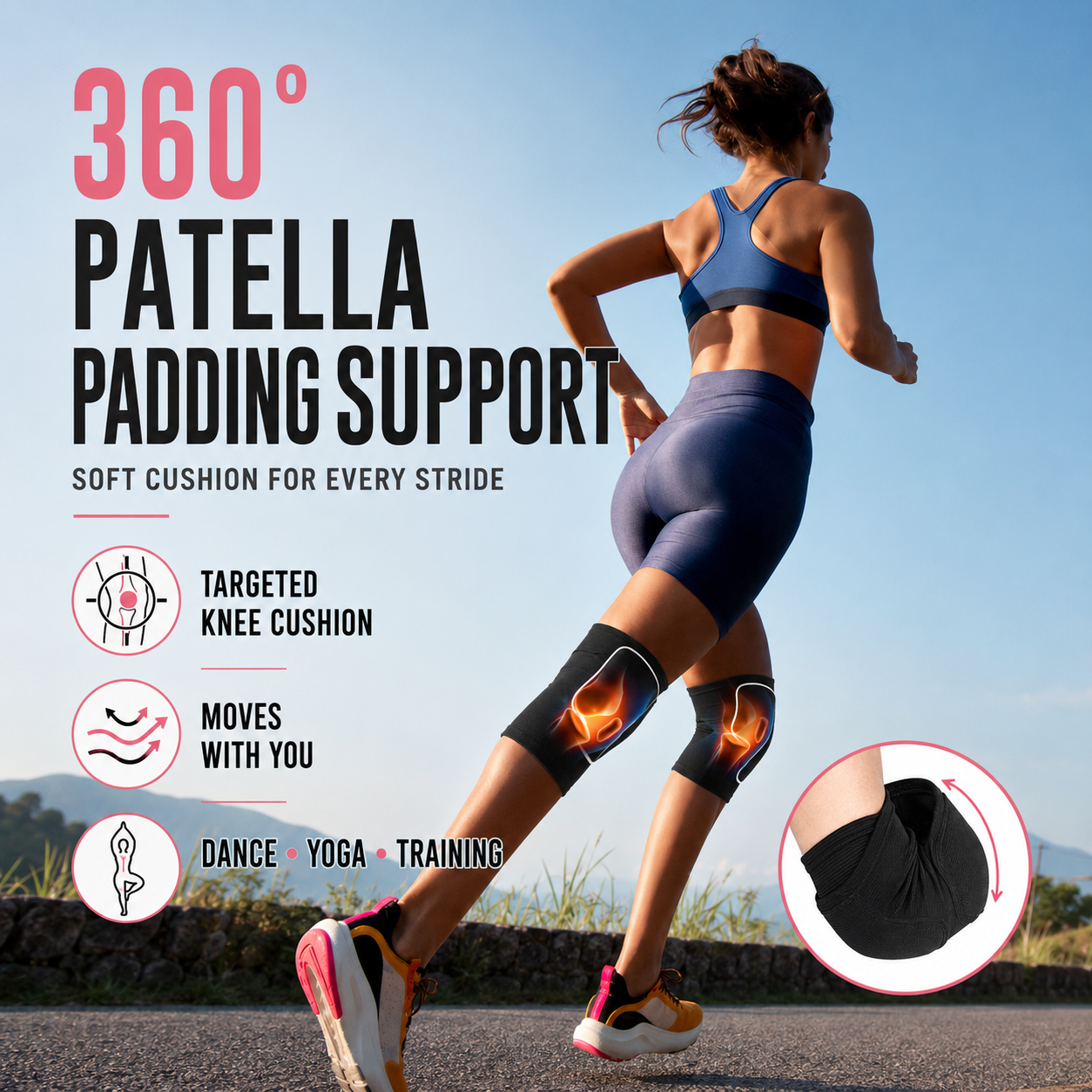 Nordspur | Cushia Soft Compression Knee Pads