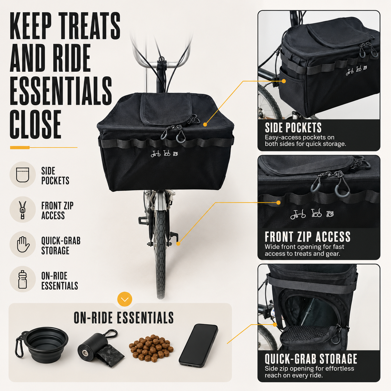 Nordspur | Cyclopet Front Handlebar Pet Carrier Bag