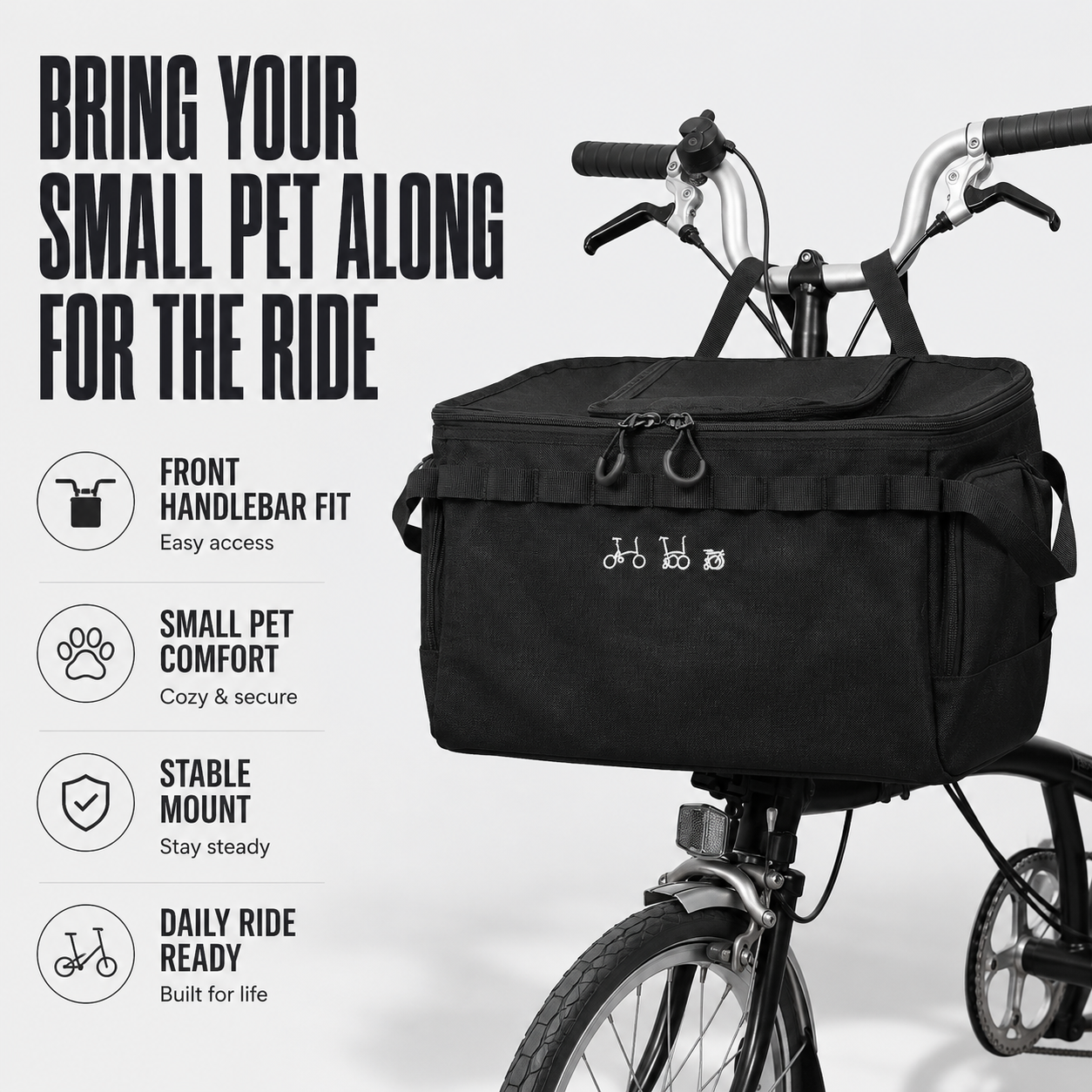 Nordspur | Cyclopet Front Handlebar Pet Carrier Bag