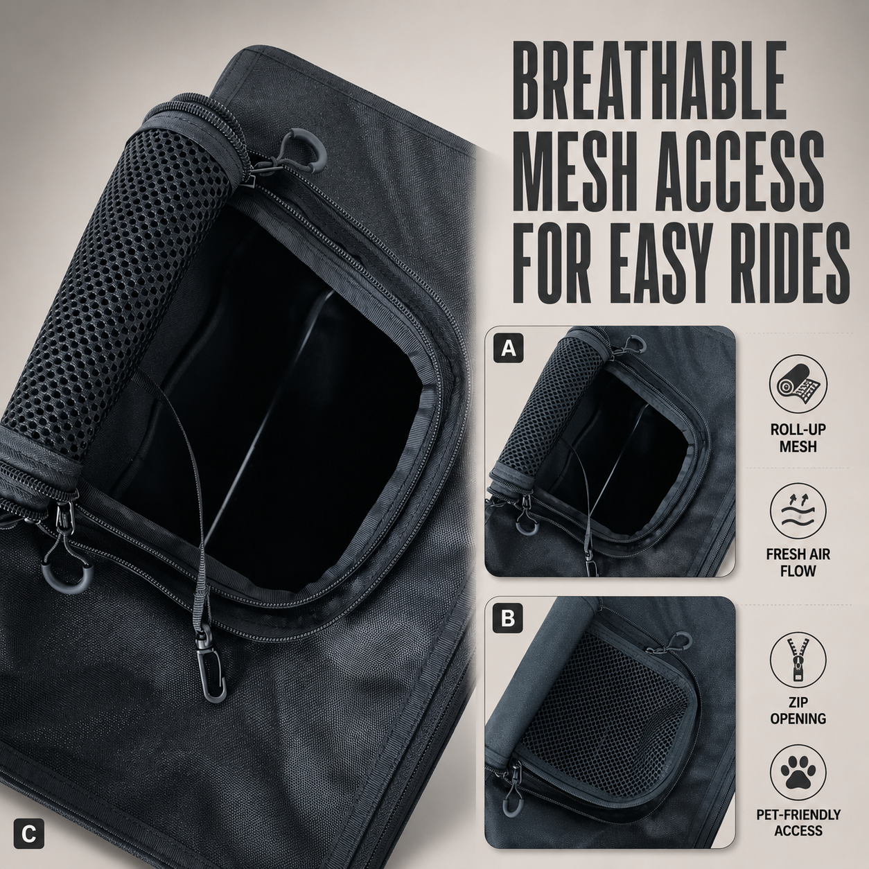 Nordspur | Cyclopet Front Handlebar Pet Carrier Bag