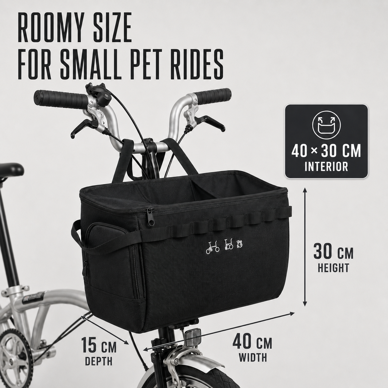 Nordspur | Cyclopet Front Handlebar Pet Carrier Bag