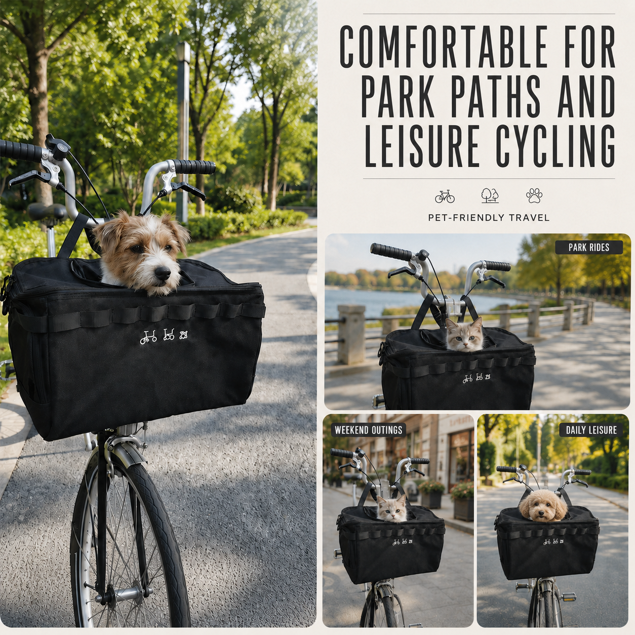 Nordspur | Cyclopet Front Handlebar Pet Carrier Bag