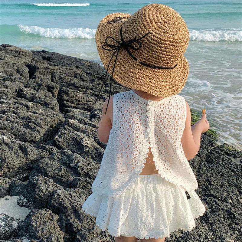 Nordspur | Daisella Sleeveless Hollow Lace Two-Piece Set