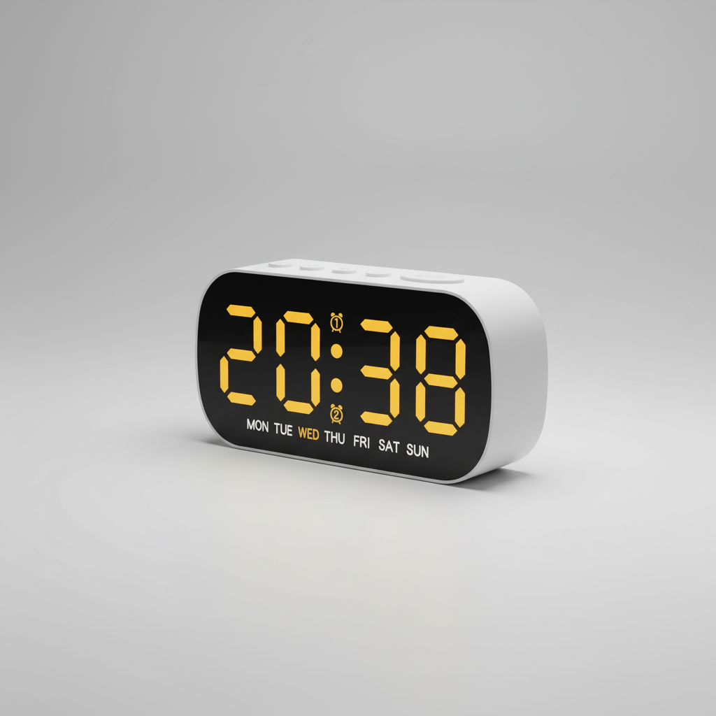 Nordspur | Dayrise USB Powered LED Alarm Clock
