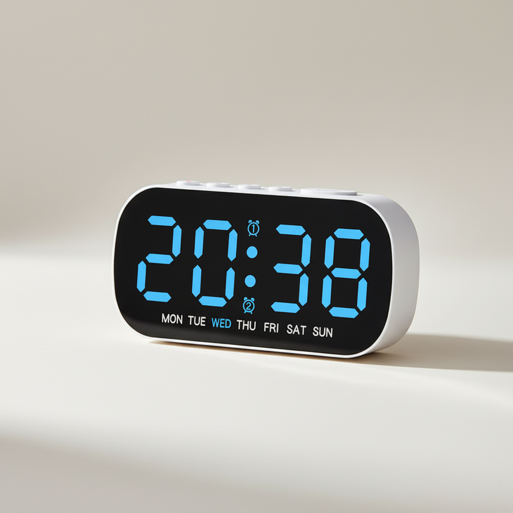 Nordspur | Dayrise USB Powered LED Alarm Clock