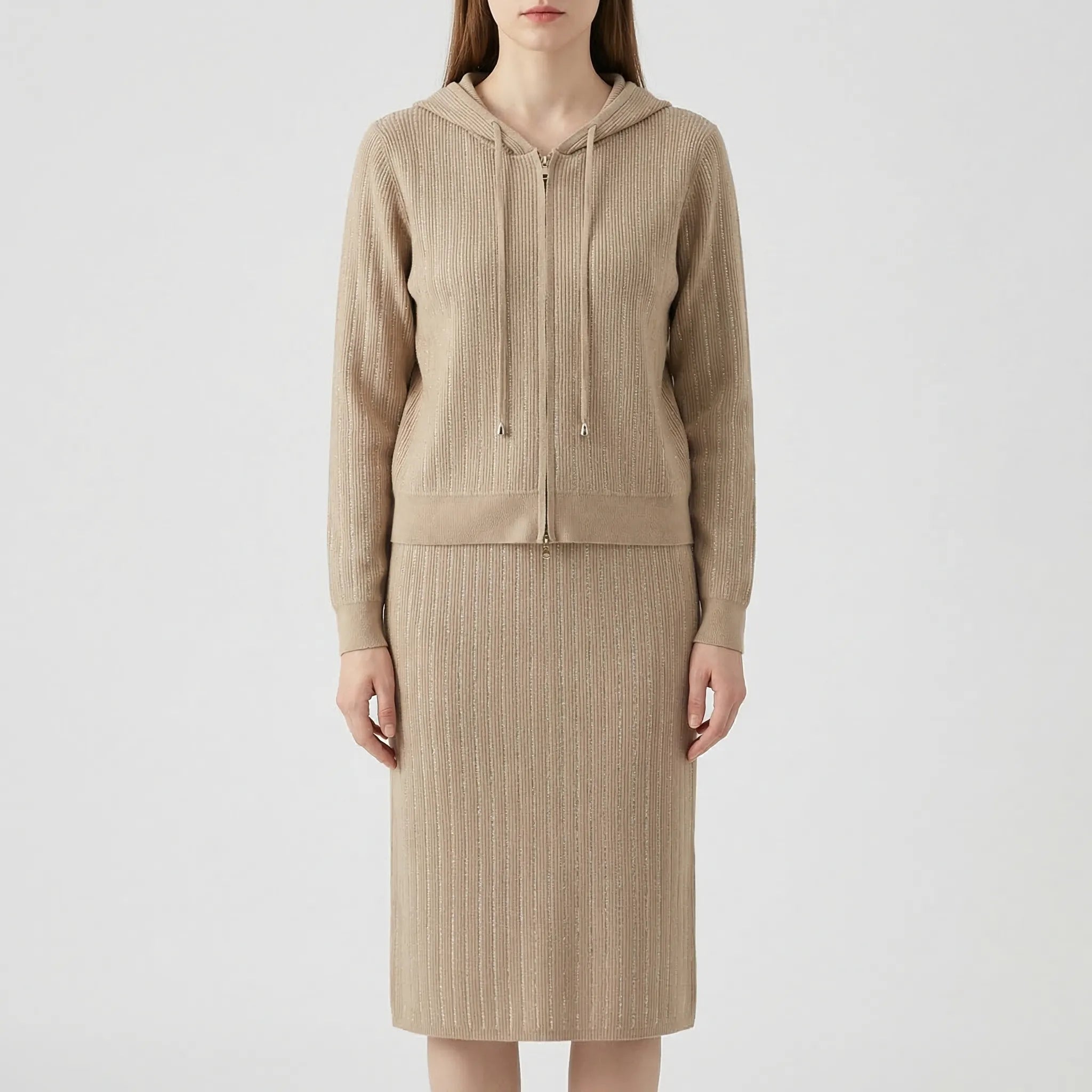 Nordspur | Diavelle Knitted Cardigan And Wrap Skirt Co-Ord