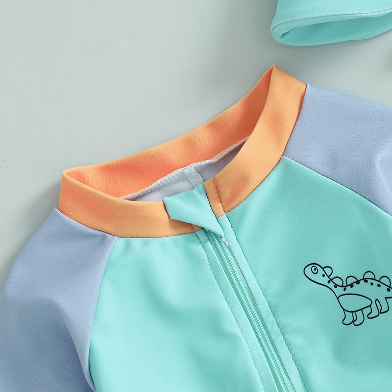 Nordspur | DinoSplash Long Sleeve Swim Romper