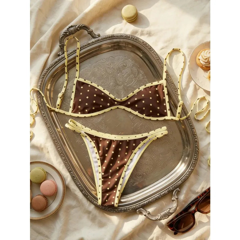 Nordspur | DotSwim Vintage Style Polka Dot Bikini Set