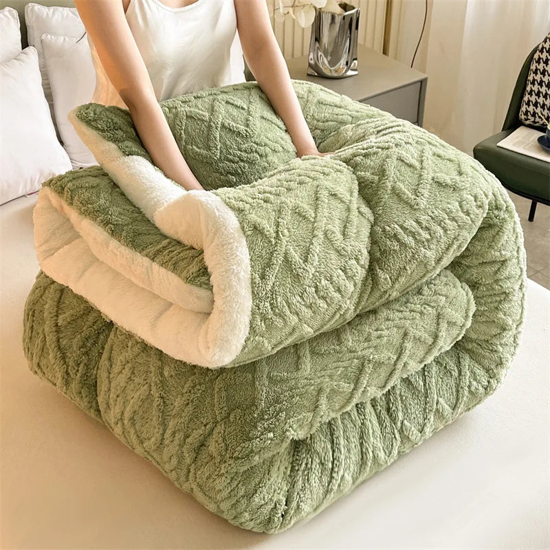 Nordspur | Double Sided Velvet Quilt