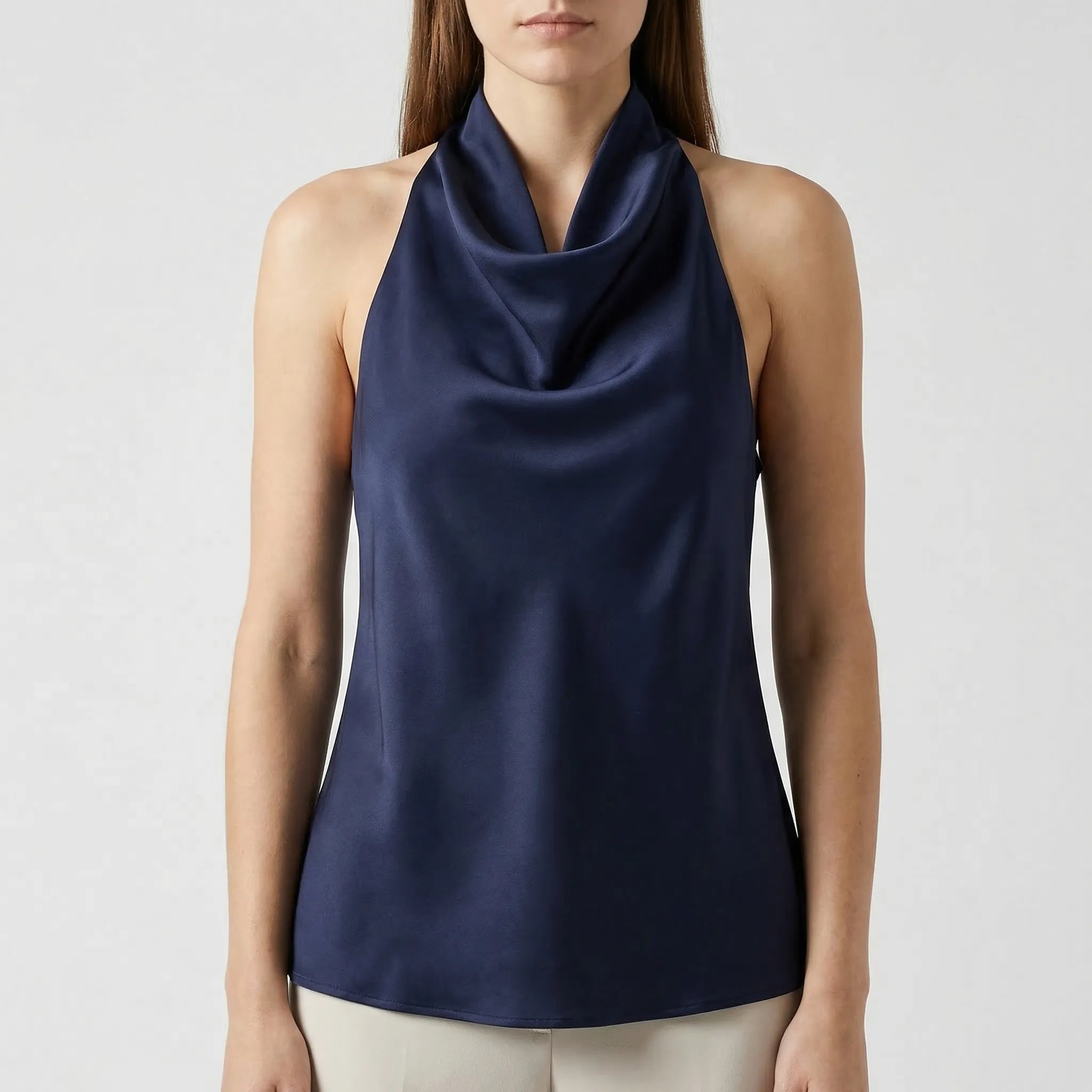 Nordspur | Dravelle Backless Halter Neck Camisole Top