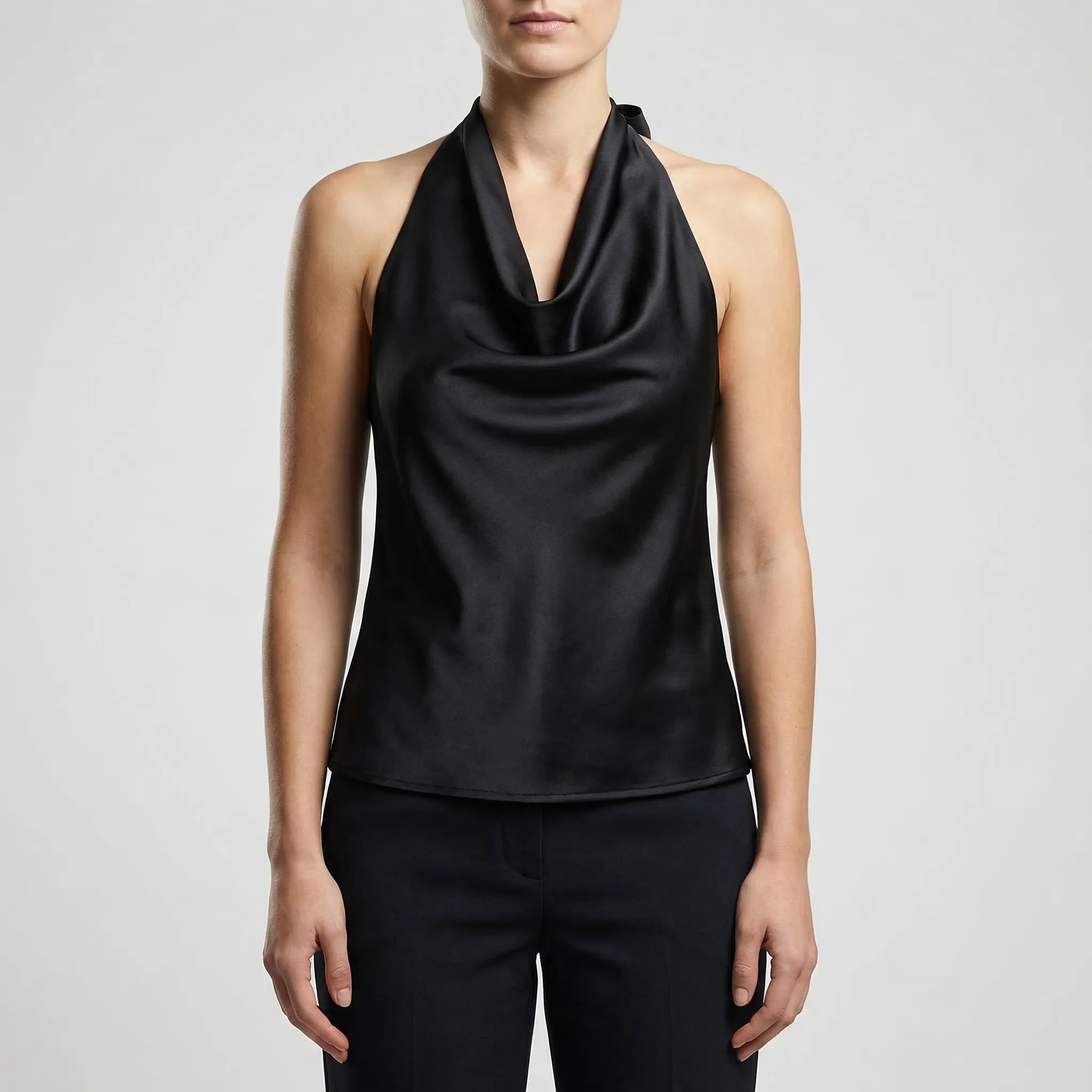 Nordspur | Dravelle Backless Halter Neck Camisole Top