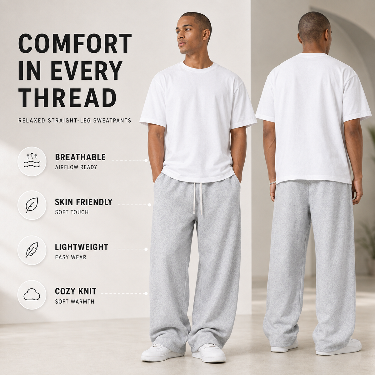 Nordspur | Drifterso Loose Full Length Joggers