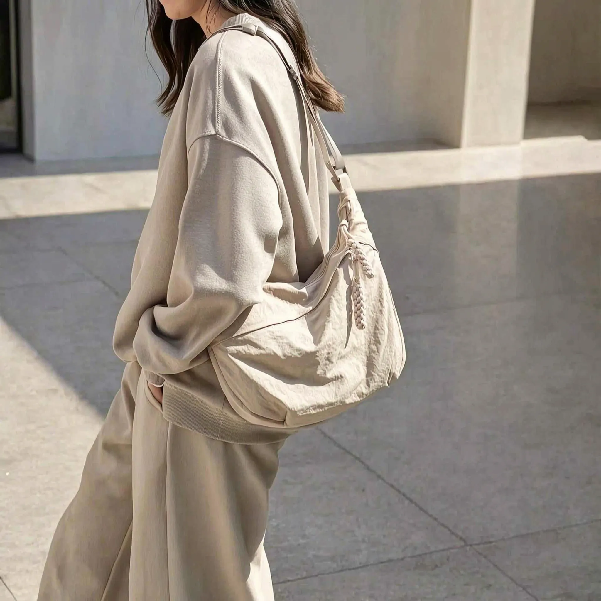 Nordspur | Dumplia Large-Capacity Slouchy Crossbody Bag