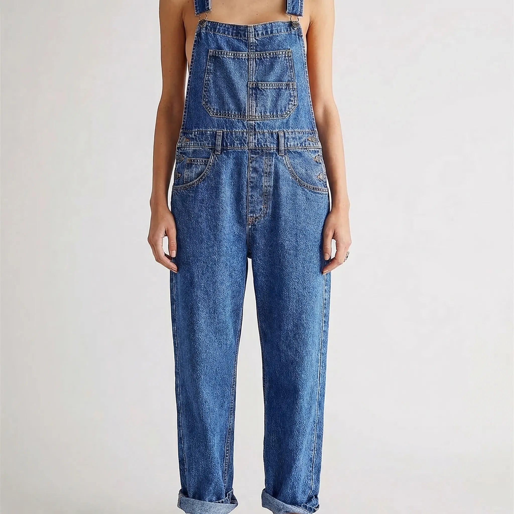 Nordspur | Dungarova Loose Fit Bib Overall Jumpsuit