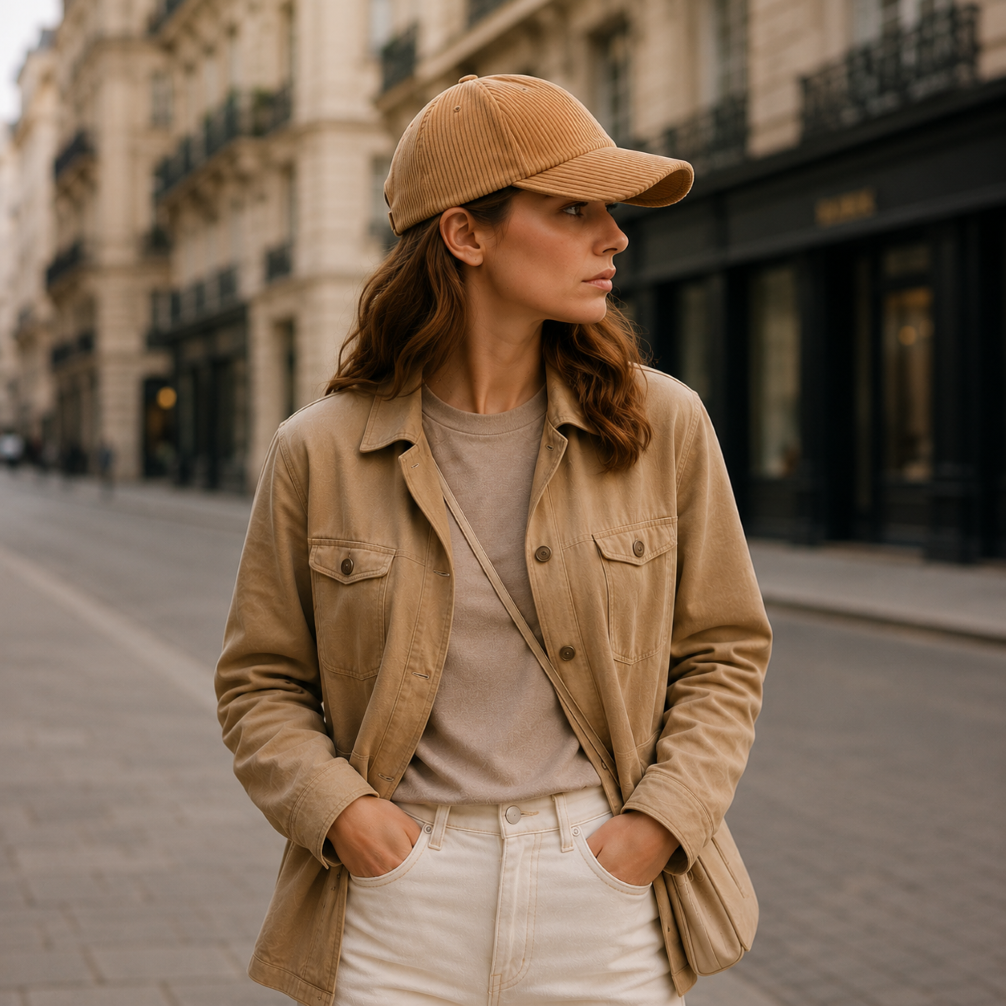 Nordspur | Duxton Curved Brim Corduroy Baseball Cap