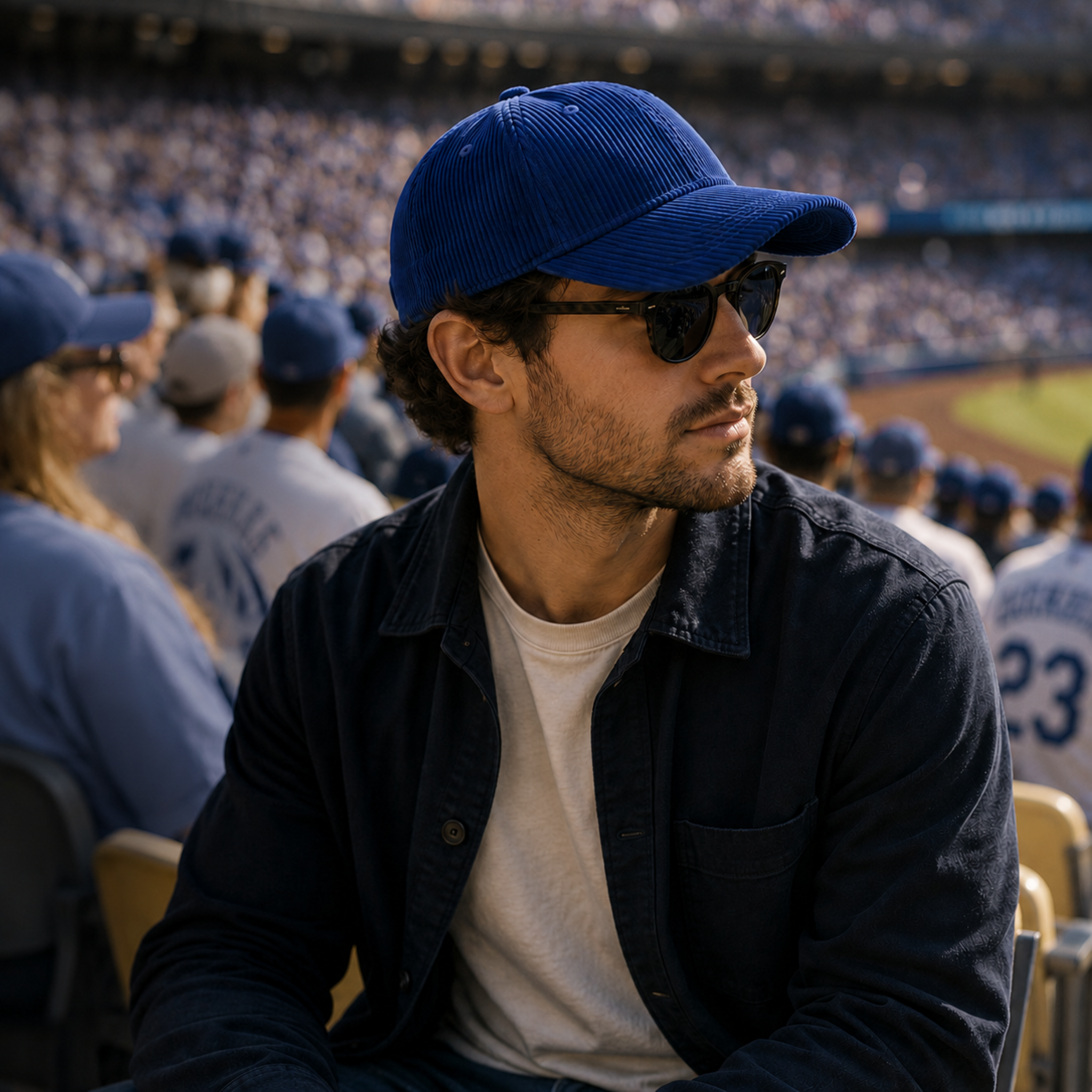 Nordspur | Duxton Curved Brim Corduroy Baseball Cap