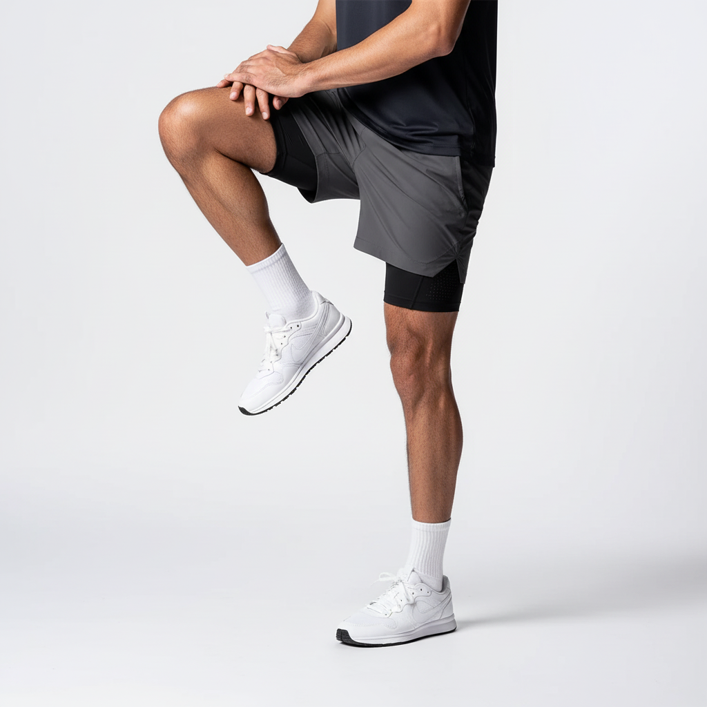 Nordspur | Dynaflex Double Layered Athletic Shorts