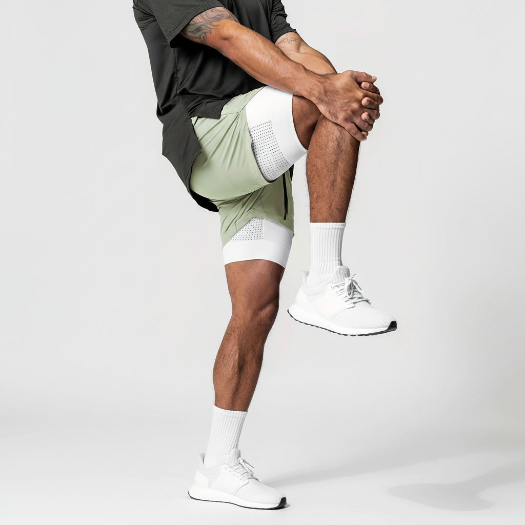 Nordspur | Dynaflex Double Layered Athletic Shorts