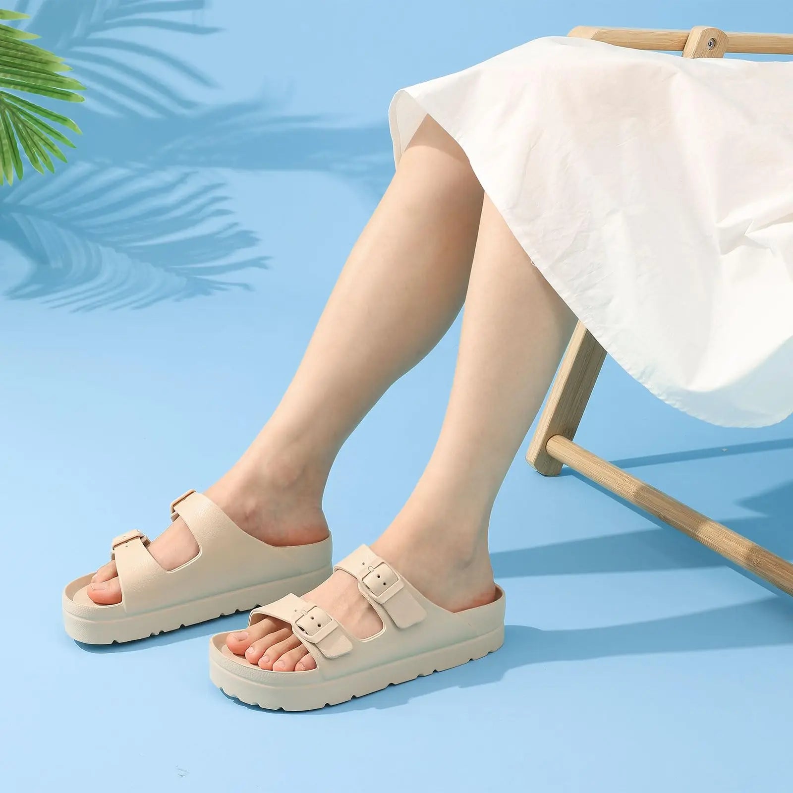 Nordspur | Elevato Double Strap Platform Sandals