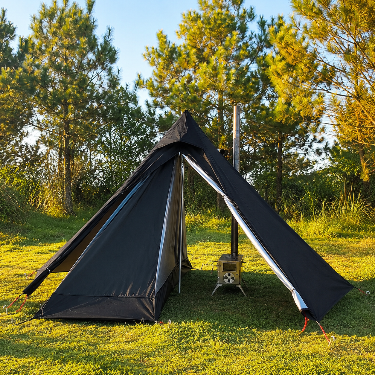 Nordspur | EmberPeak Single Person Hot Tent