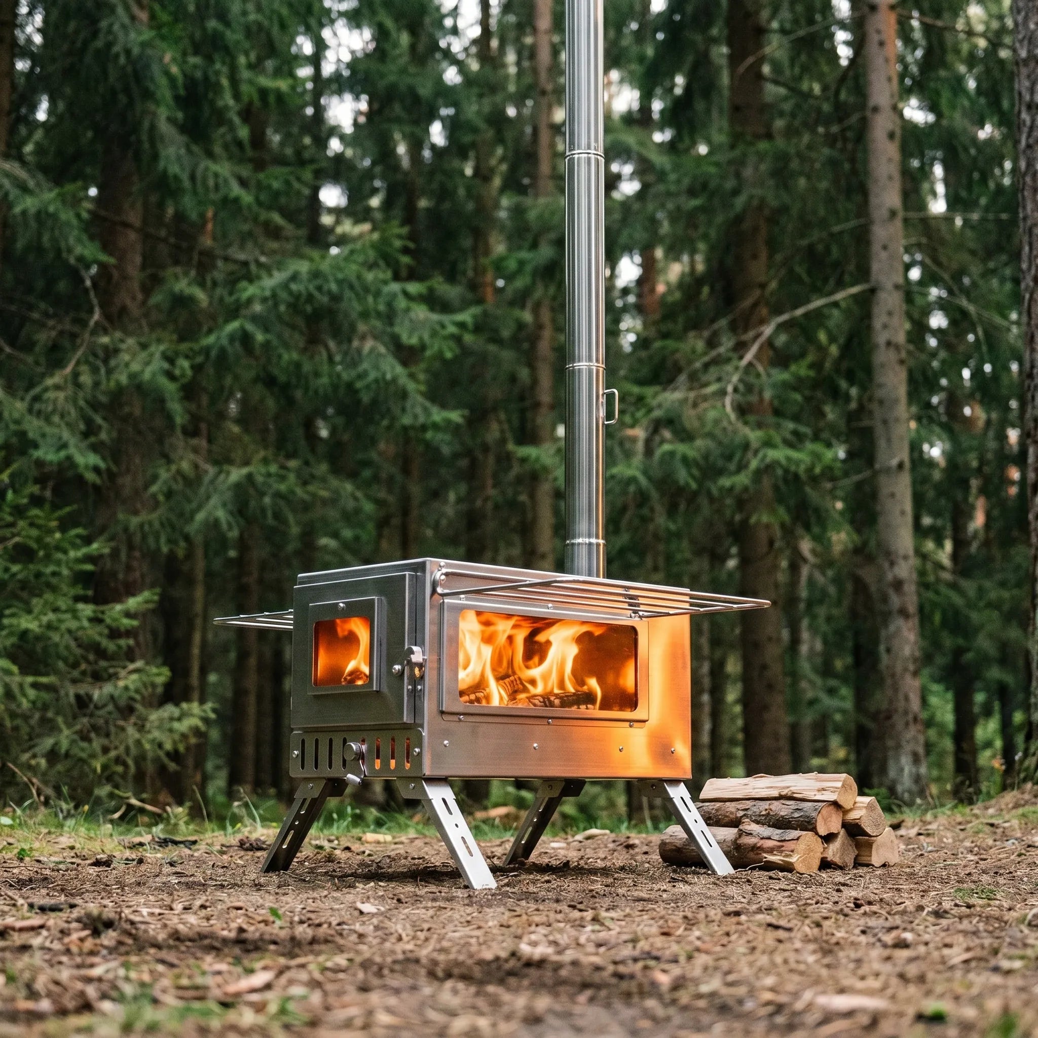 Nordspur | Embertrek Portable Wood Burning Tent Stove