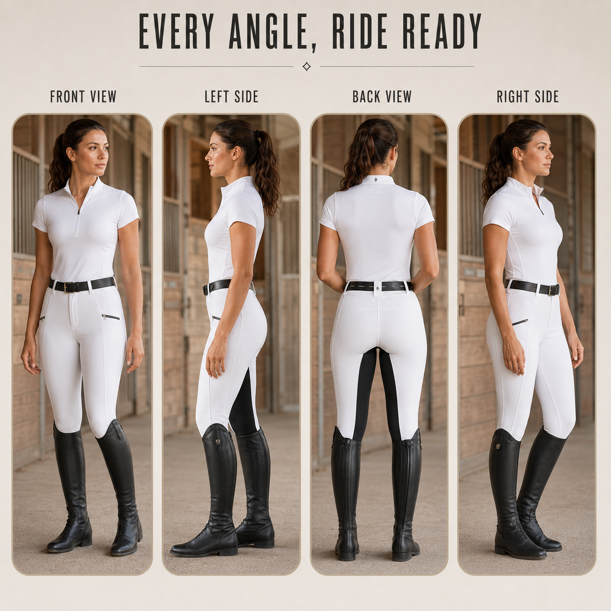 Nordspur | Equivelt Two-Tone Riding Breeches