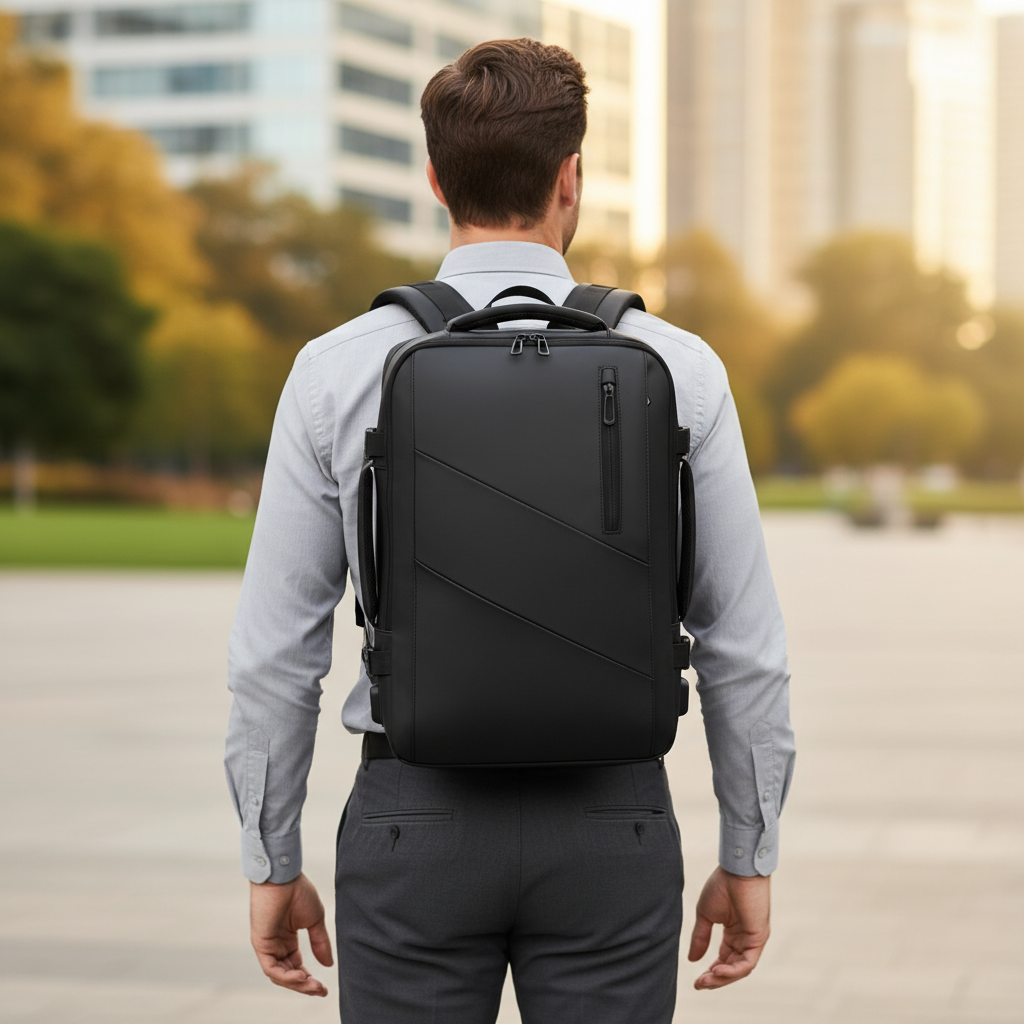Nordspur | Expandable Business Laptop Backpack