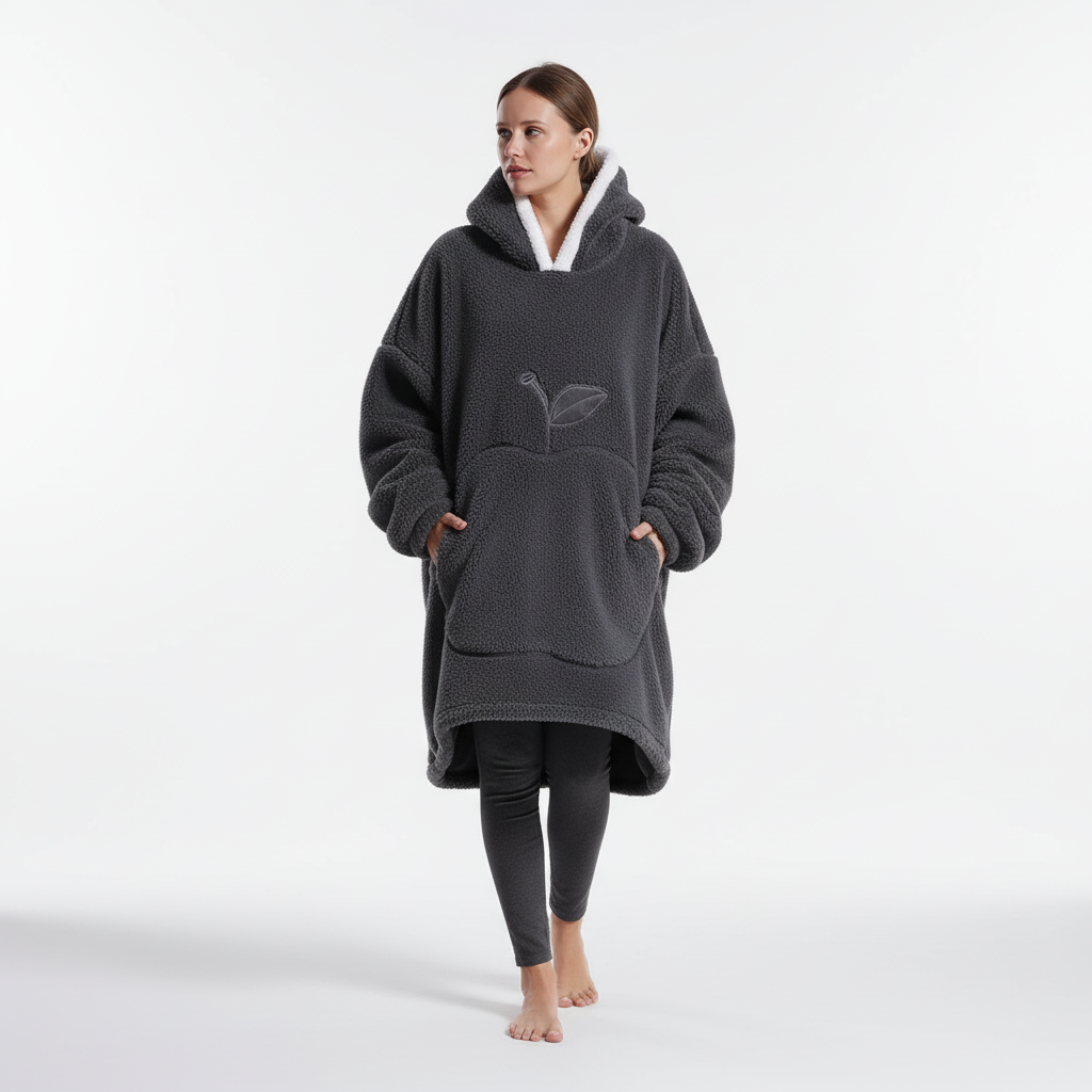 Nordspur | Extra Long Fleece Hoodie