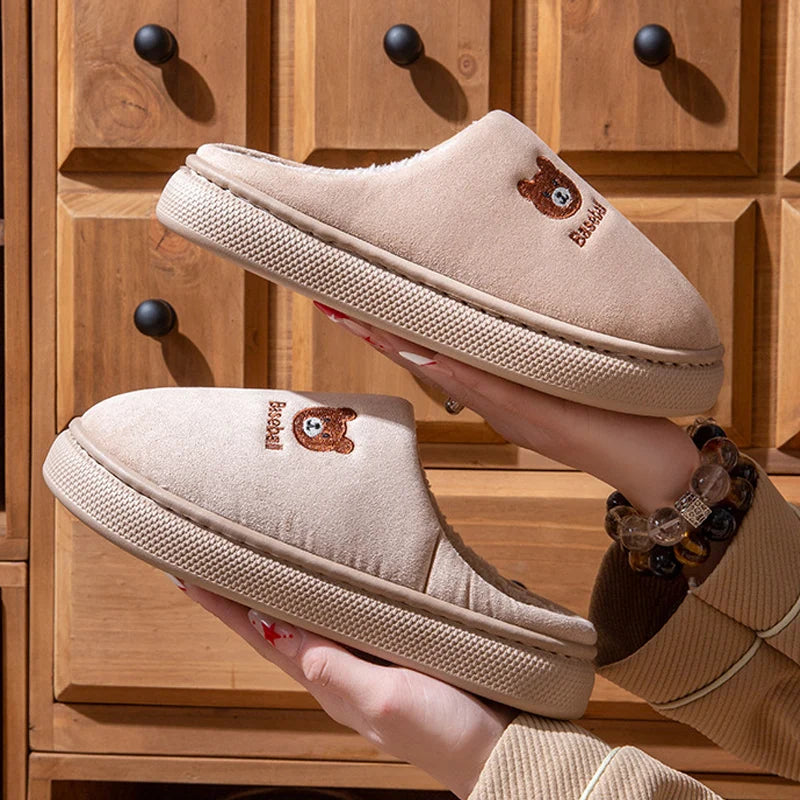 Nordspur | Faux Suede Slip On Slipper