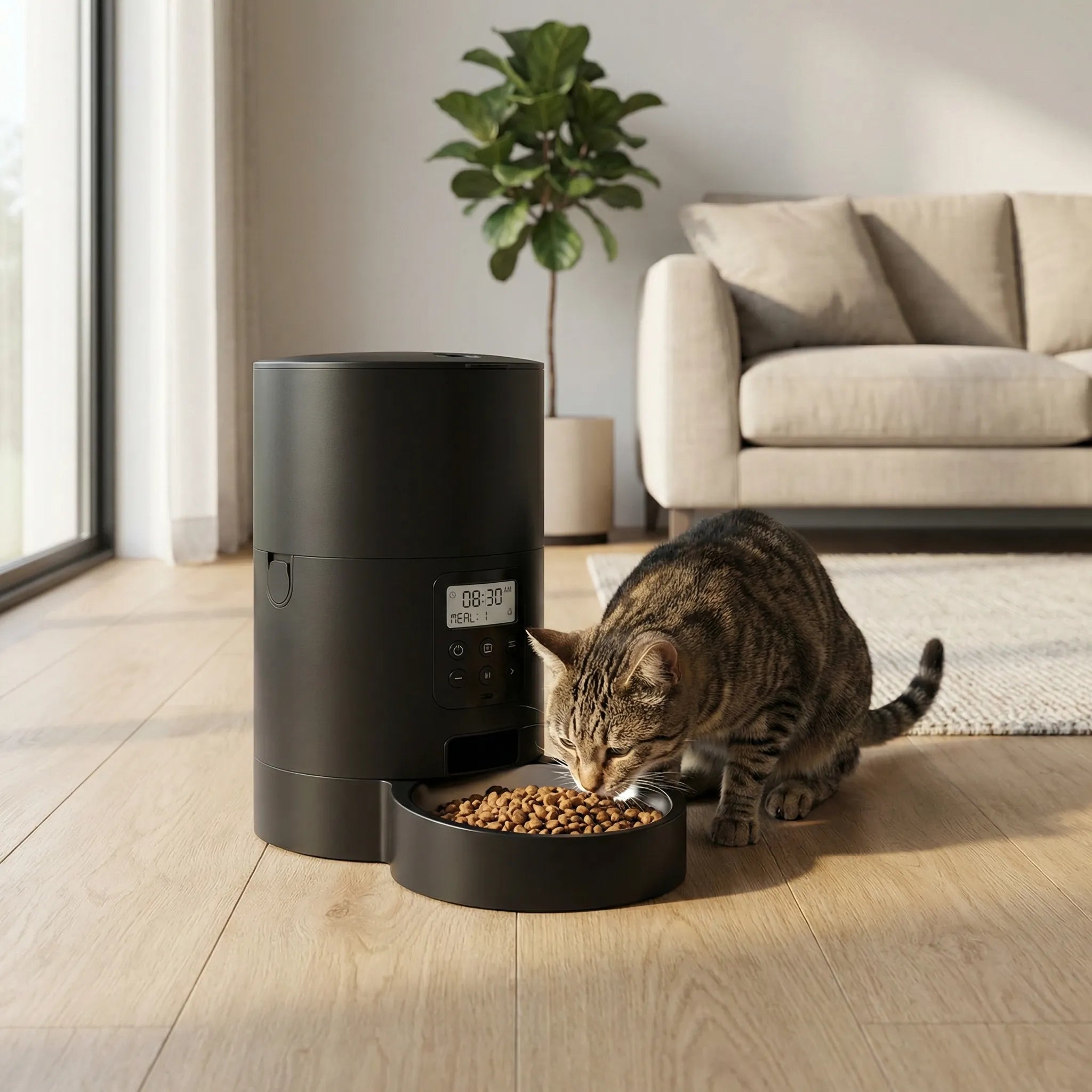 Nordspur | Feeddly Timed Automatic Dry Food Dispenser