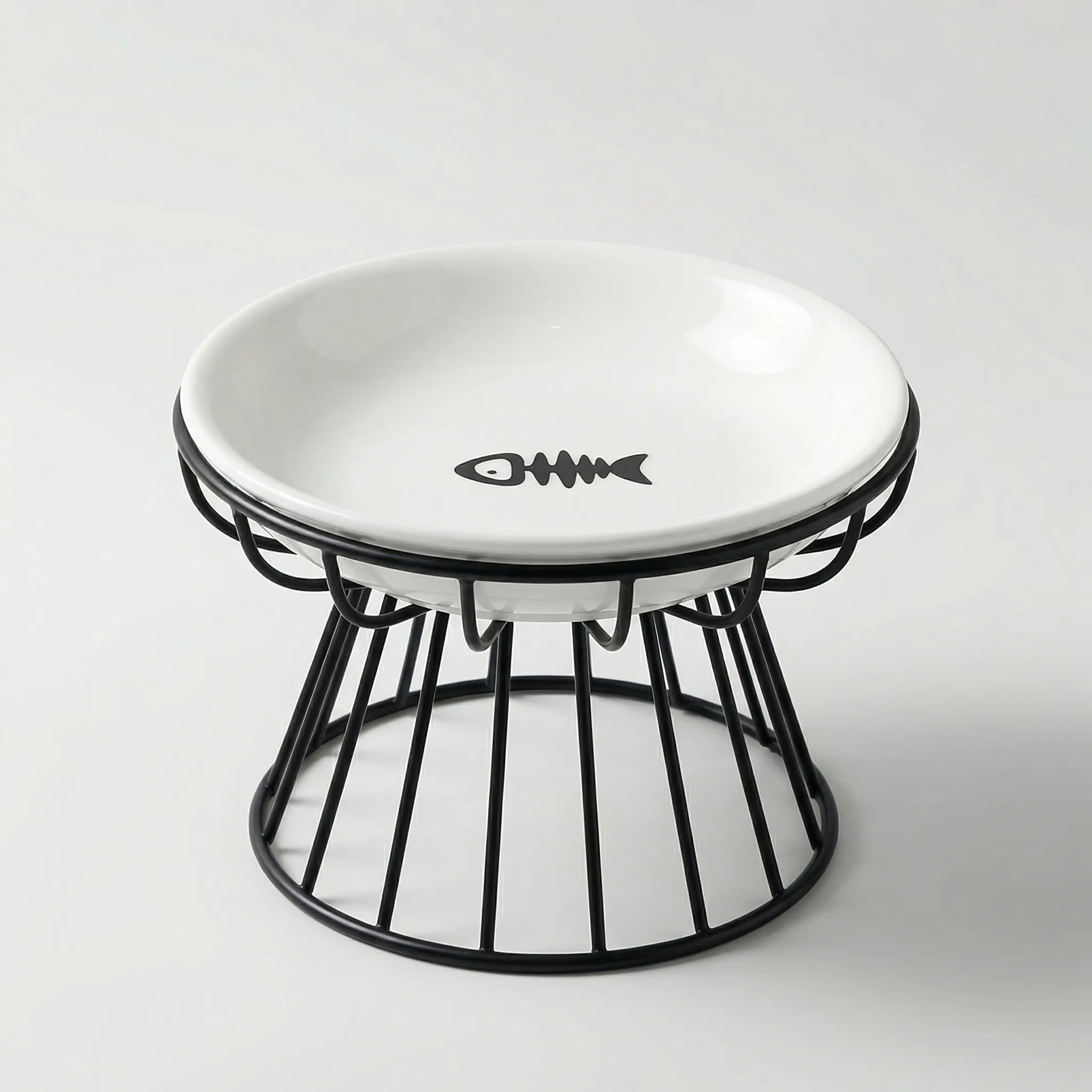 Nordspur | Felidish Raised Ceramic Pet Feeding Bowl