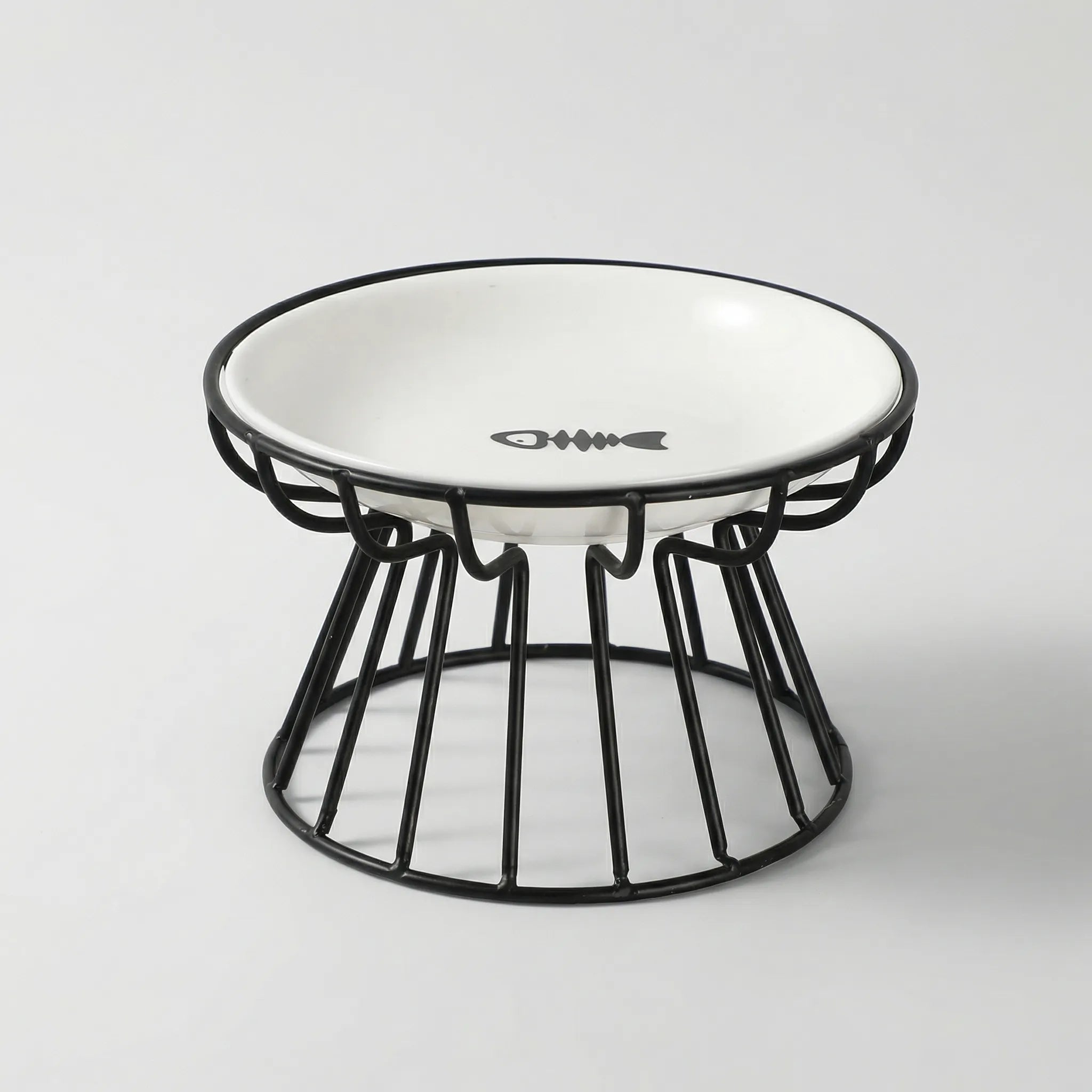 Nordspur | Felidish Raised Ceramic Pet Feeding Bowl