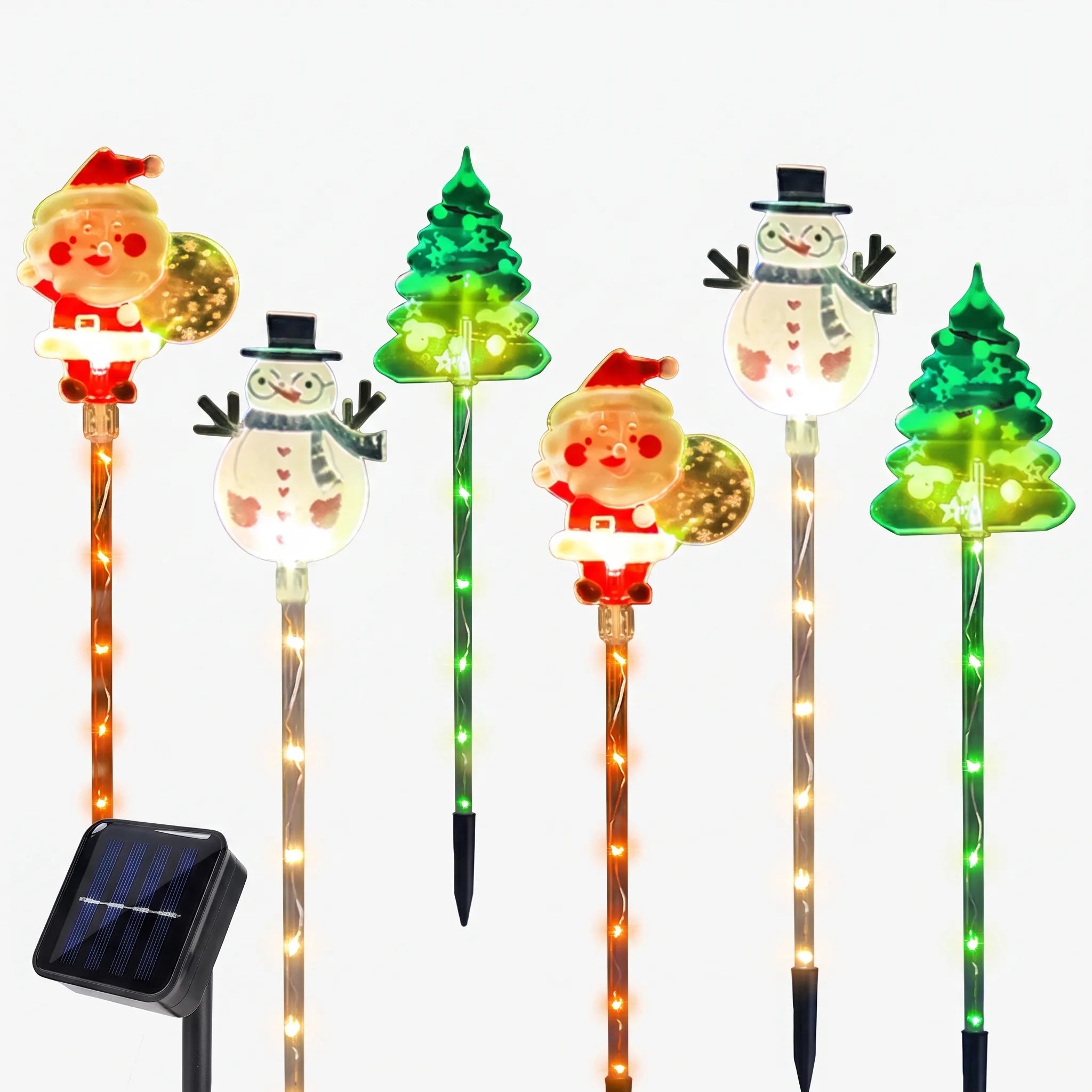 Nordspur | FestiGlow Festive Solar Pathway Stake Lights