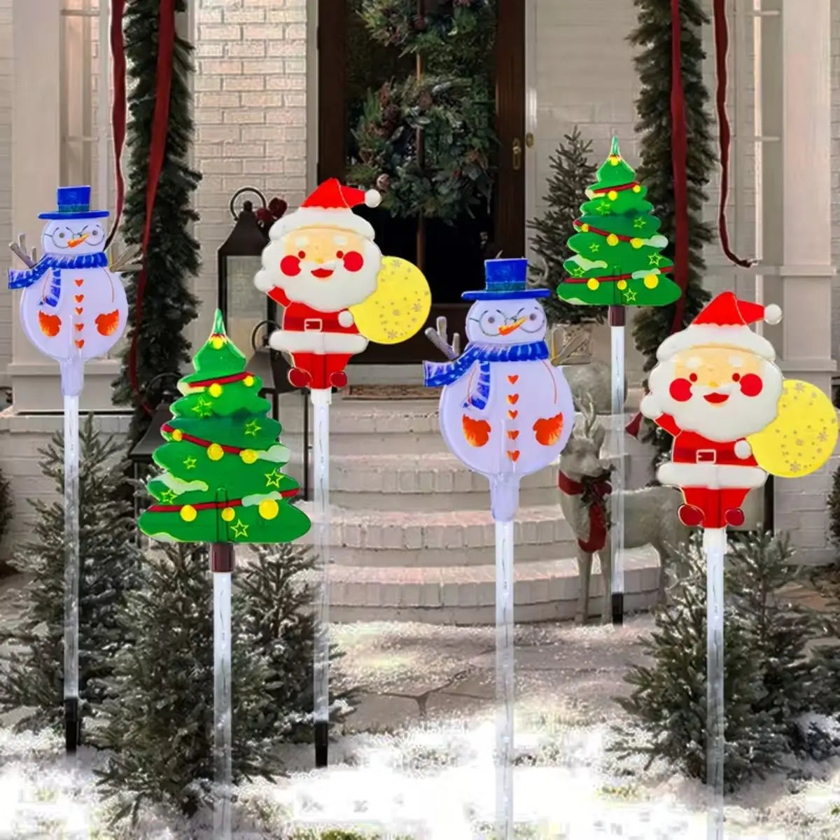 Nordspur | FestiGlow Festive Solar Pathway Stake Lights