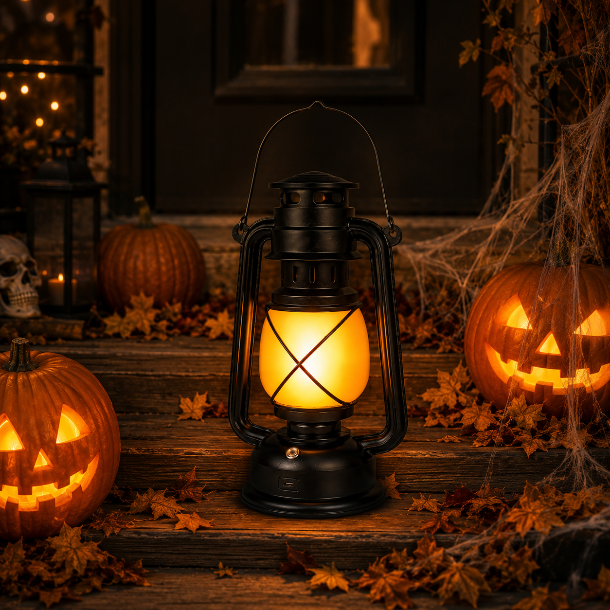 Nordspur | Flambourne Vintage-Style Rechargeable Flame-Effect Lantern
