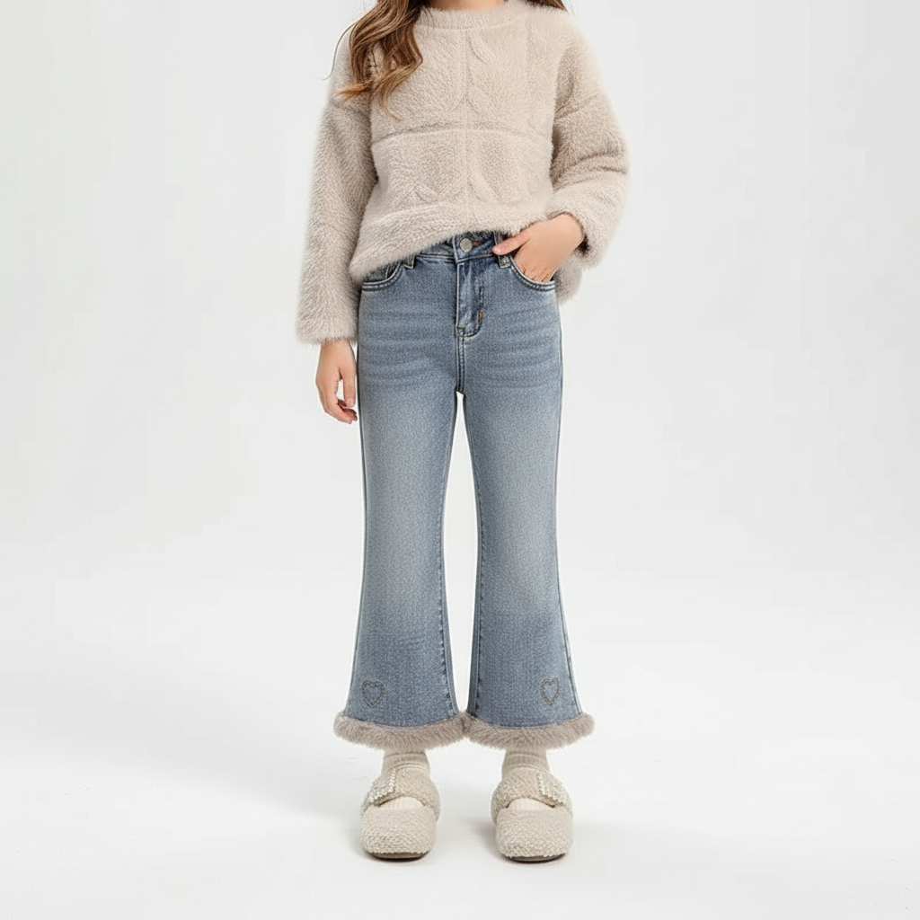 Nordspur | Fleece Lined Flared Jeans