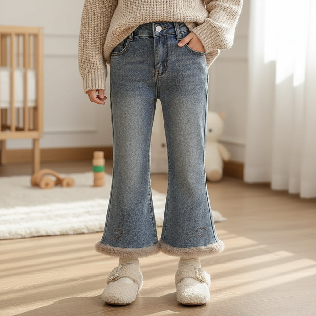 Nordspur | Fleece Lined Flared Jeans
