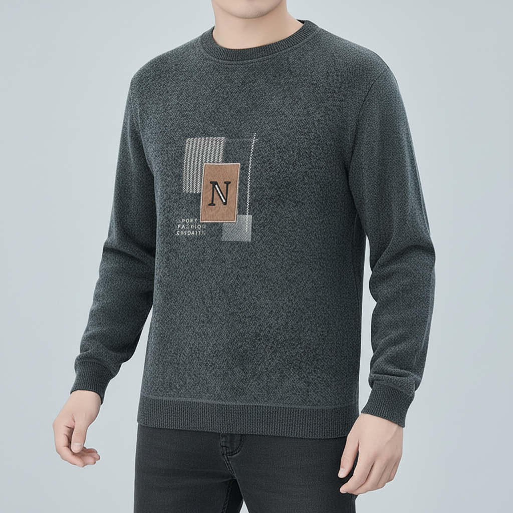 Nordspur | Fleece Lined Knit Pullover