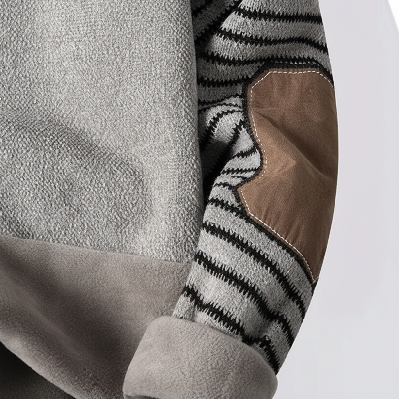 Nordspur | Fleece Lined Knit Pullover