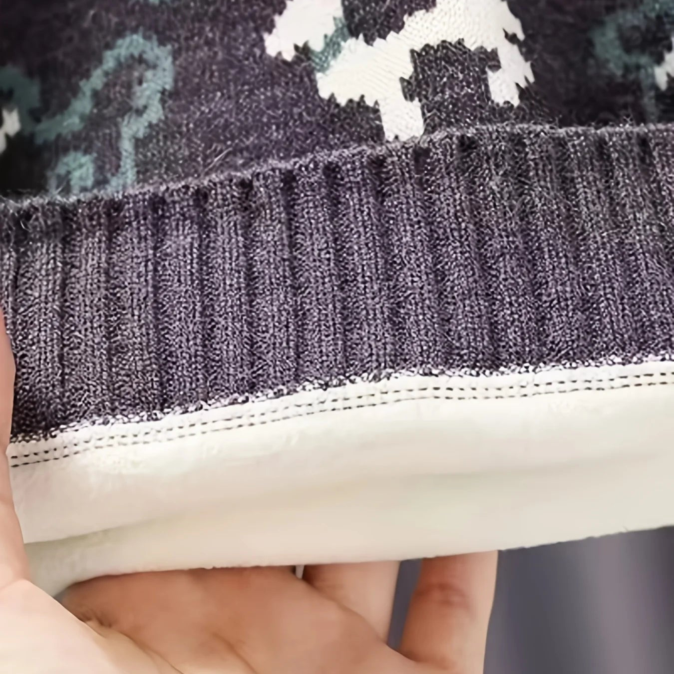 Nordspur | Fleece Lined Knit Pullover