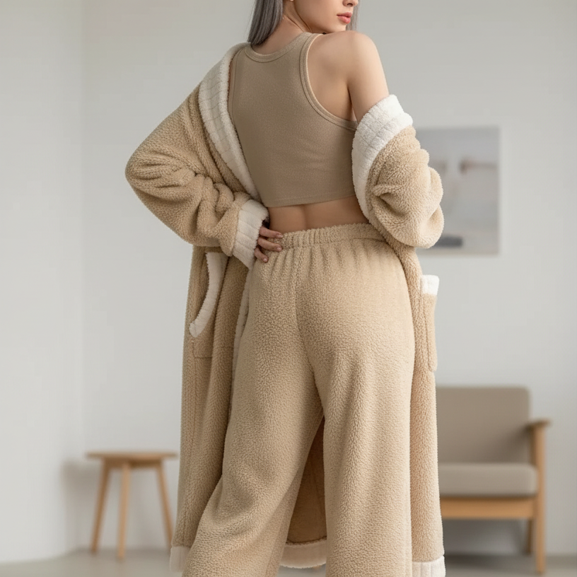 Nordspur | Fleecevia Full Length Loungewear Set