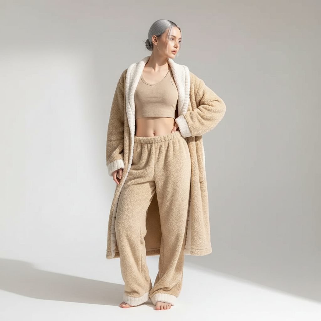 Nordspur | Fleecevia Full Length Loungewear Set