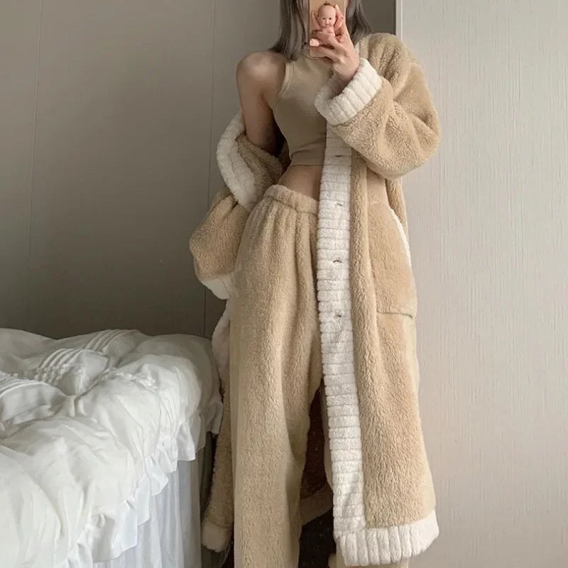 Nordspur | Fleecevia Full Length Loungewear Set