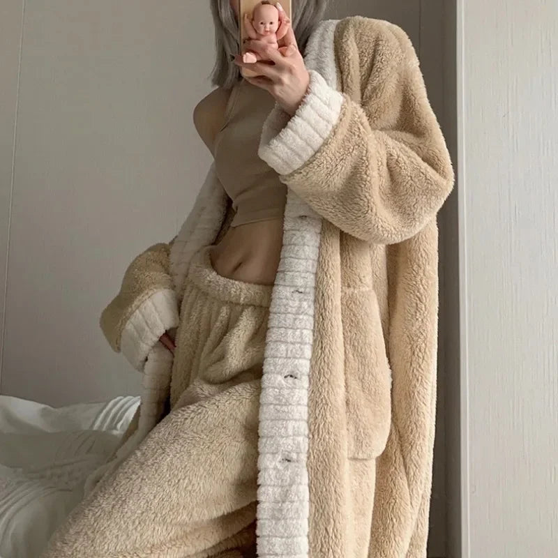Nordspur | Fleecevia Full Length Loungewear Set