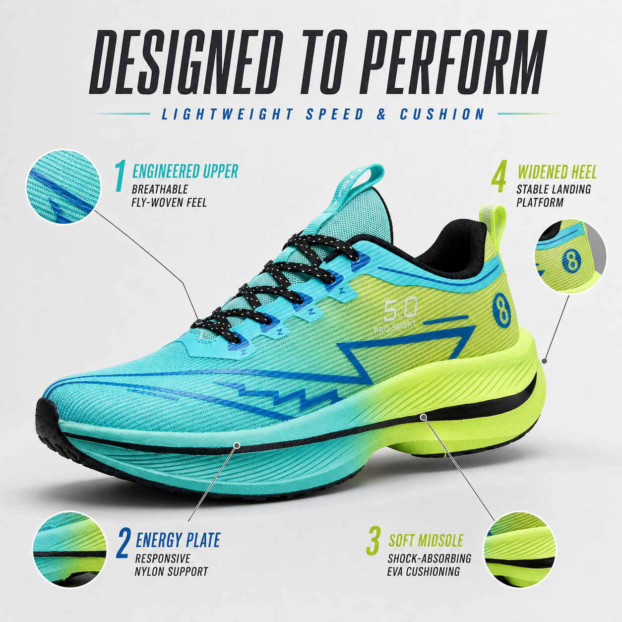 Nordspur | Fleetora Men S Carbon Plate Runner