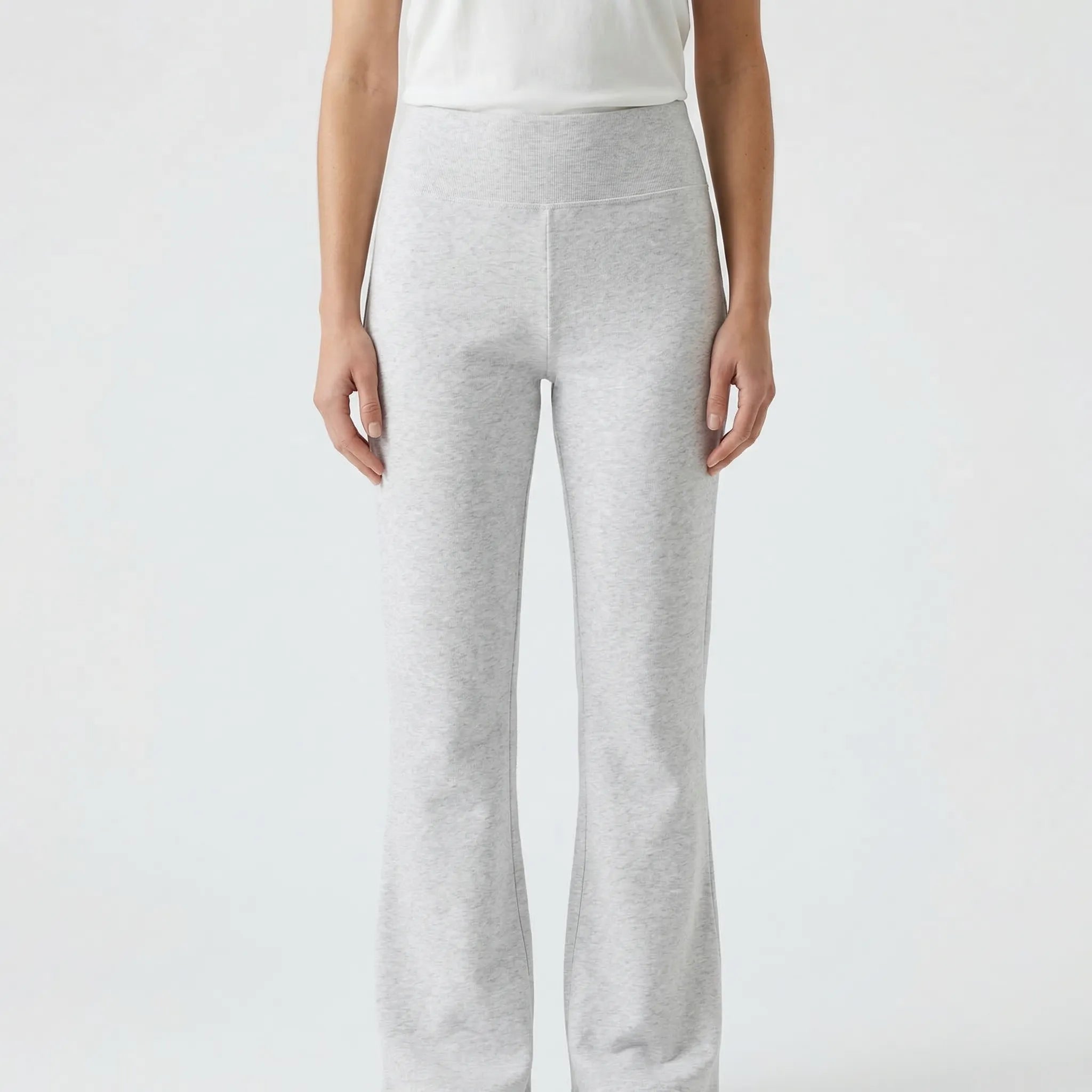 Nordspur | Fleurova Lapel Zip-Up Fleece Jacket And Flared Trouser Set