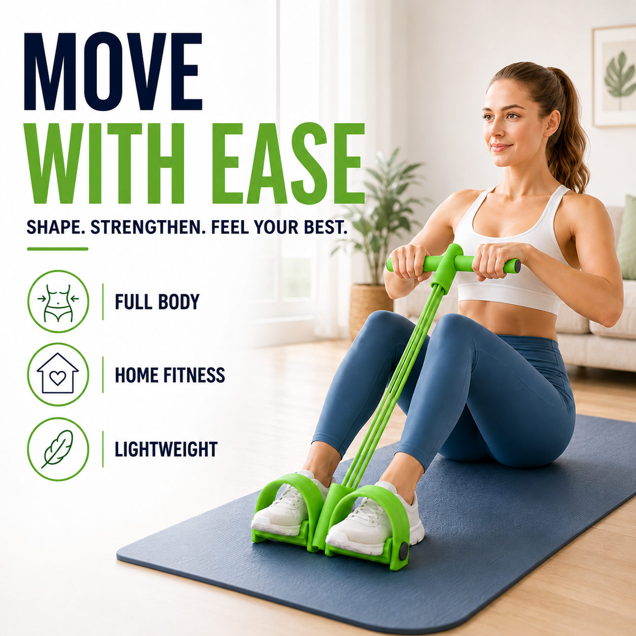 Nordspur | FlexStride Four Tube Pedal Resistance Trainer